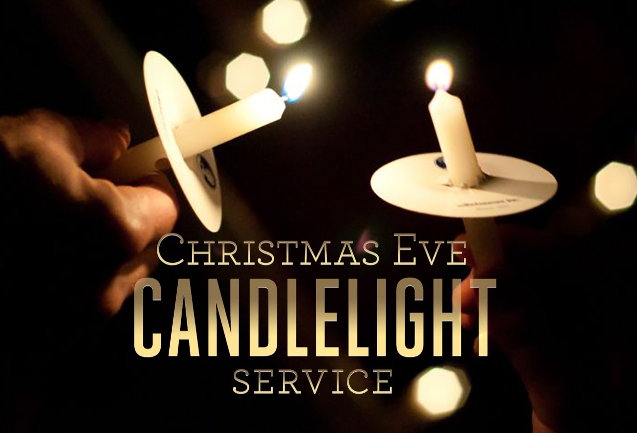 Candlelight Invite Front